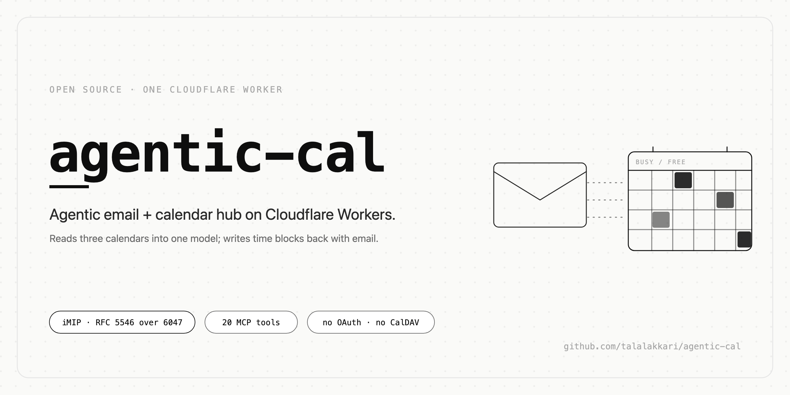 Blocking Time With Nothing but Email