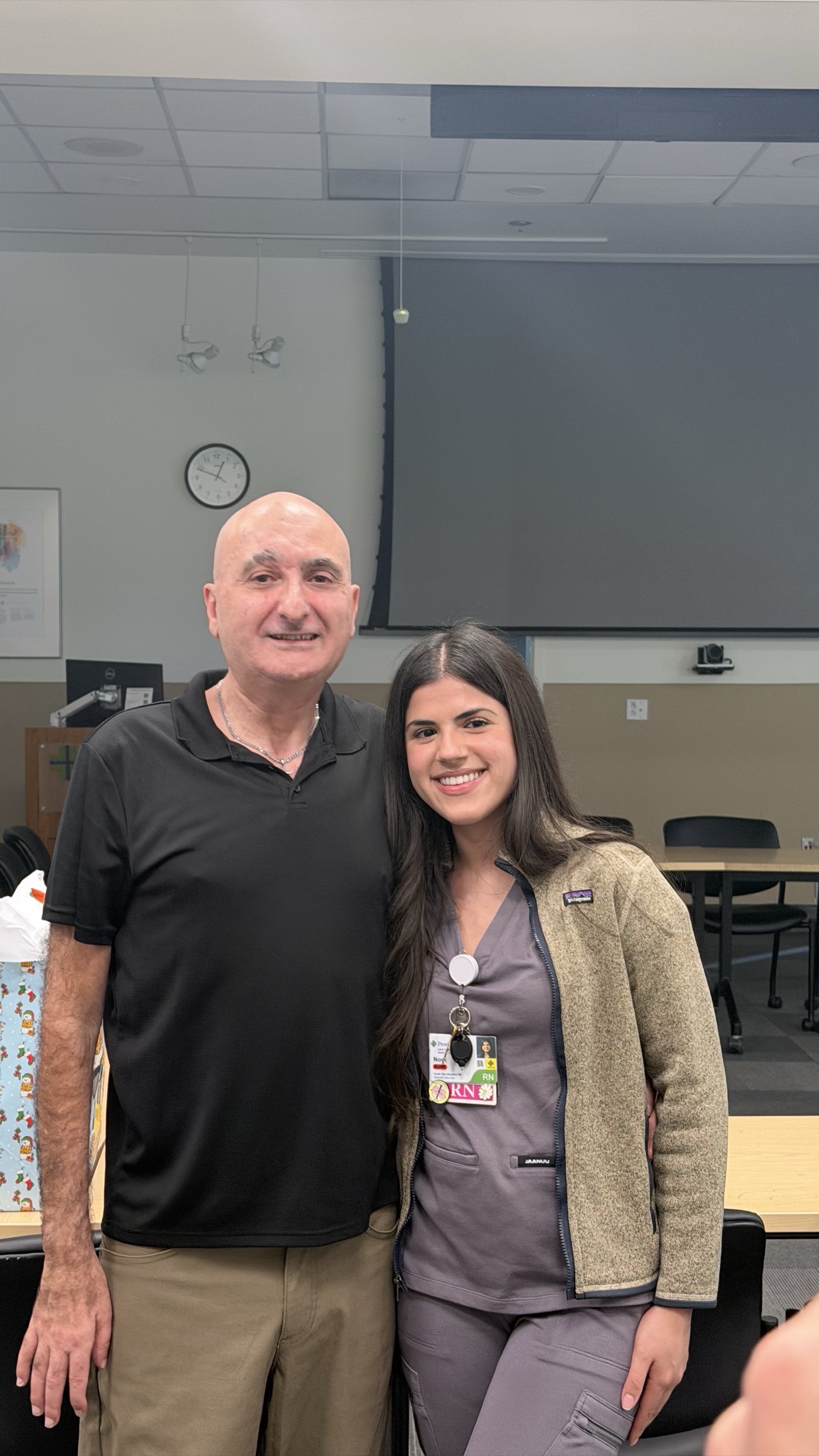 Therapy team thanks